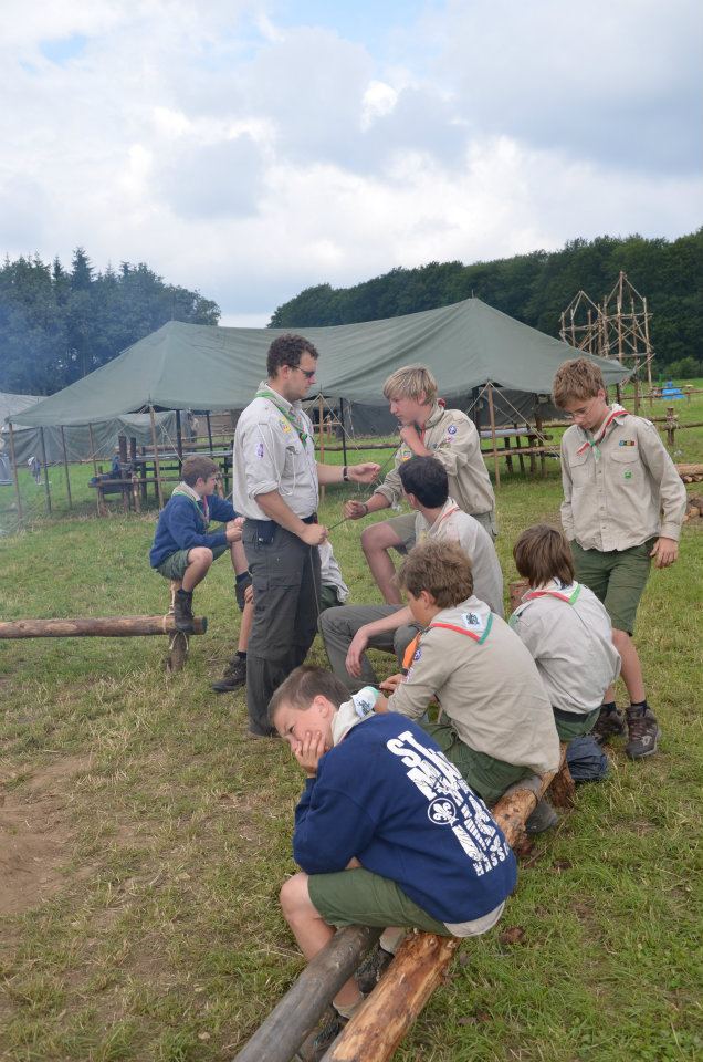 Sint-Martinus den XIIde - Bezoekdag Kamp Graide 2012